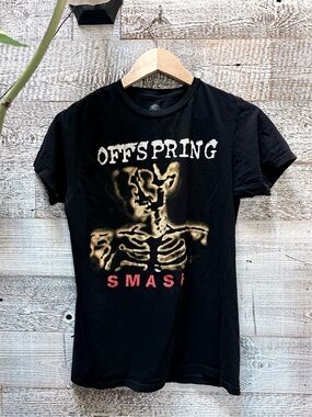 The Offspring | 'Smash' Band Album Cotton Graphic Tee - Women's S, Black